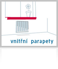 vnitřní parapety vnitřní parapety